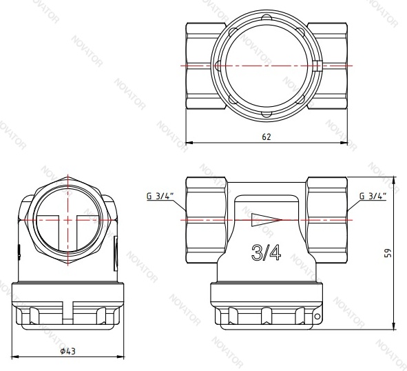 Valtec VT.388 вр 300 мкм 3/4"(20)