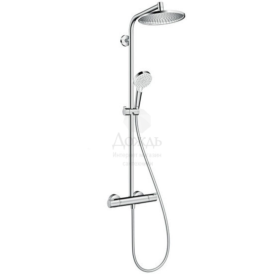 Купить Hansgrohe Crometta S 240 Showerpipe 27267000 в интернет-магазине Дождь
