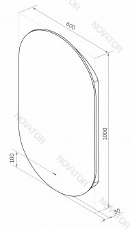 Континент Fleur LED ЗЛП532 60 см