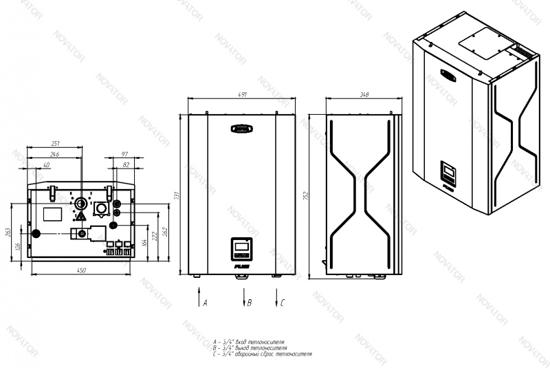 Zota MK-S Plus, 12 кВт