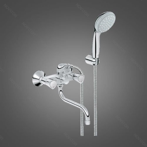 Смеситель grohe costa s хром 26792 001 излив 300 мм душ шланг 1500мм держатель