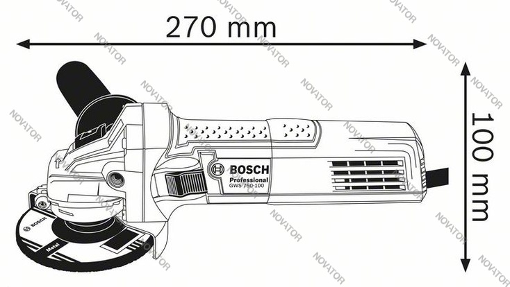Bosch GWS 7-125