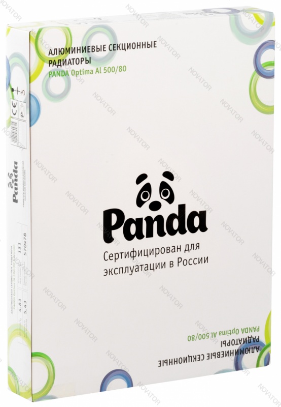 Panda Optima AL 500/80, 7 секций