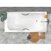 Ванна чугунная с ручками Otgon Comfort, 180х80 см