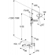 Kludi Logo Dual Shower System 6808305-00