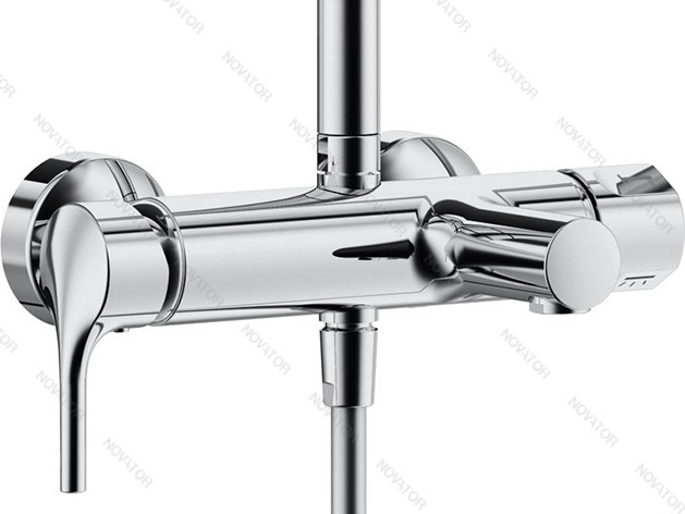 Kludi Logo Dual Shower System 6808305-00
