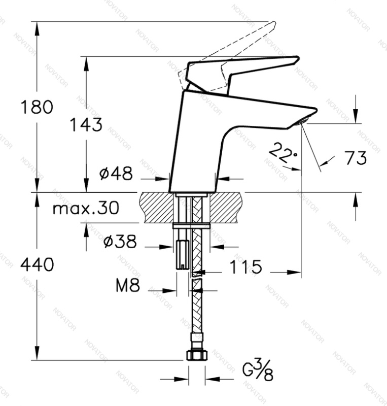 Vitra Solid A42440EXP