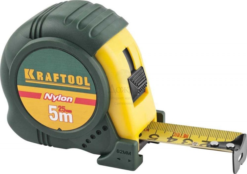 Купить Kraftool Expert 34122-05_25, 5м / 25мм в интернет-магазине Дождь