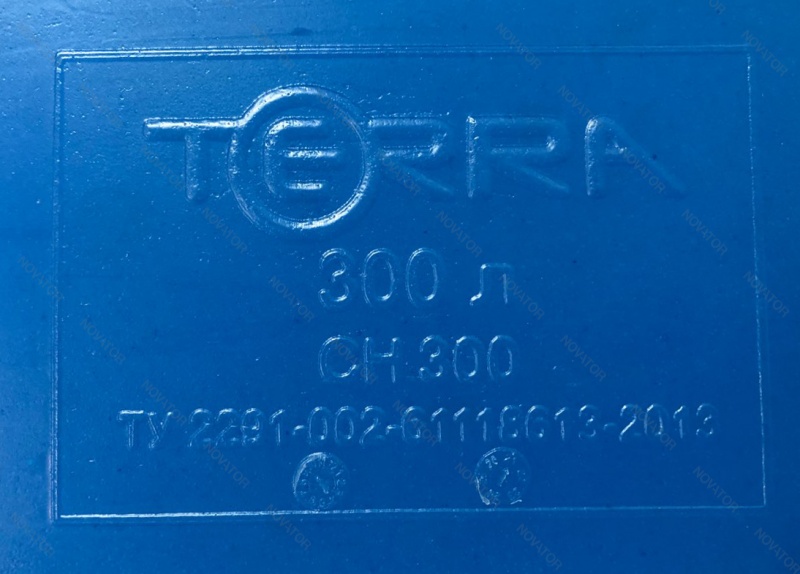 Terra CH300, квадратный, синий