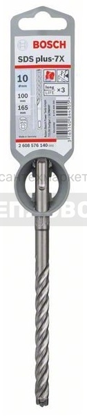 Купить Bosch 2608576140 7X SDS plus, 10х100/165мм в интернет-магазине Тепловоз