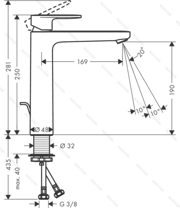 Hansgrohe Vernis Blend 71552000