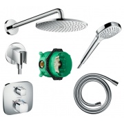 Hansgrohe Raindance 00-00079080, 00-00078999, белый/хром купить за 107 379 руб. Купить Hansgrohe Raindance 00-00079080, 00-00078999, белый/хром в интернет-магазине Дождь