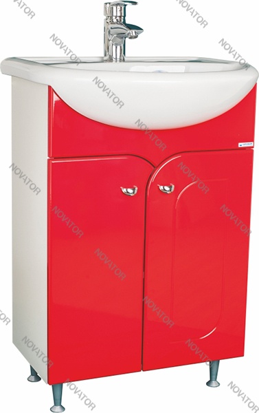 Домино Айсберг Радуга, 62 см, красный, сплит-упаковка