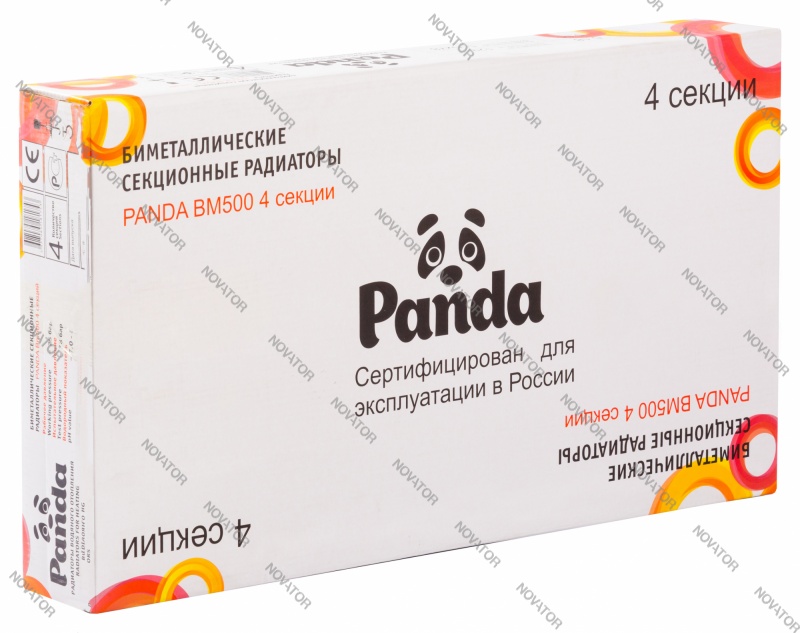 Panda BM500 New, 4 секций