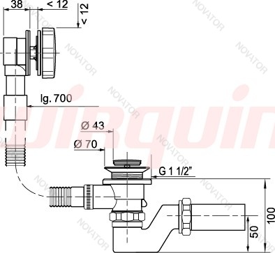 Wirquin 30987154, хром