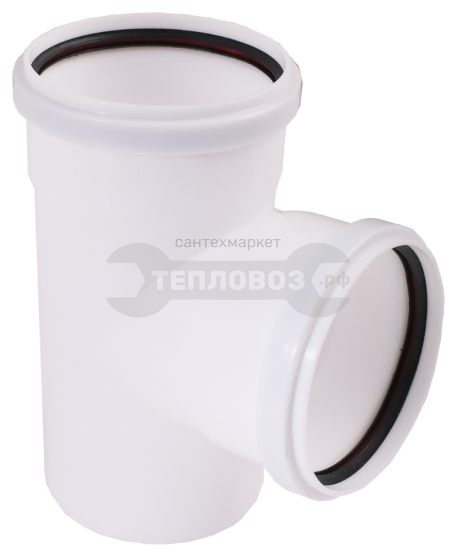 Купить Terra 110/110 мм 87,5°, внутренняя, белый в интернет-магазине Тепловоз