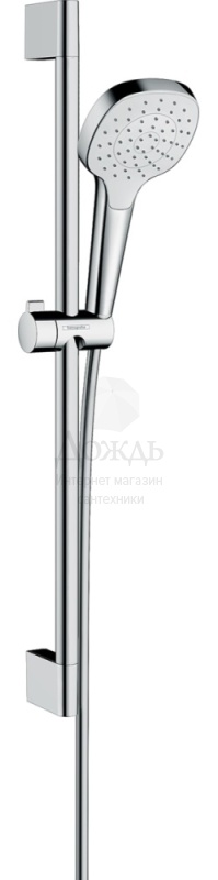 Купить Hansgrohe Croma Select E 26584400, хром/белый в интернет-магазине Дождь