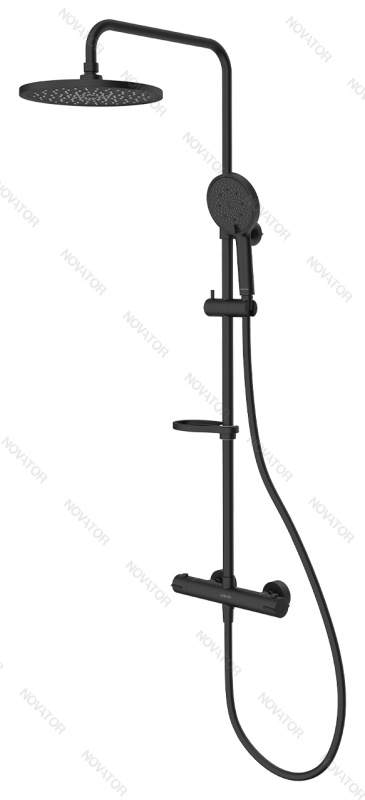 Milardo Ideal SPA ILSBLTHM89, черный матовый