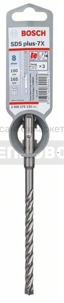 Купить Bosch 2608576131, 7X SDS plus, 8х100/165мм в интернет-магазине Тепловоз