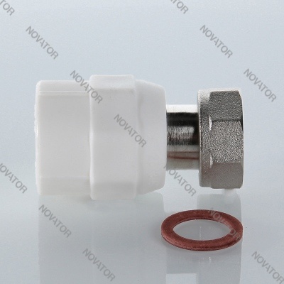 Valtec 708 PPR 20х3/4" с накидной гайкой