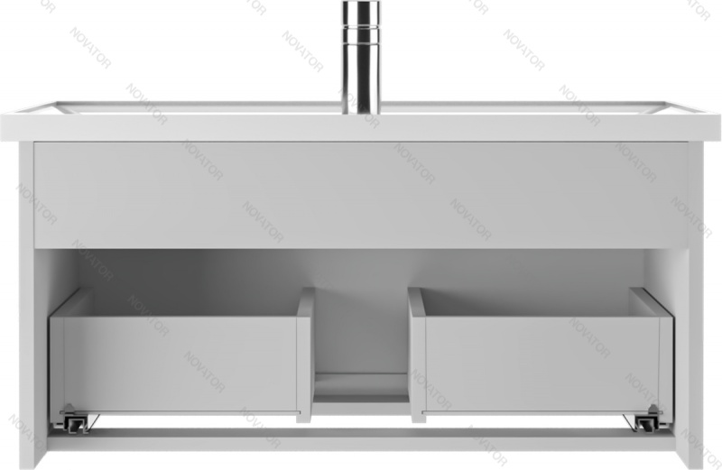 Домино Айсберг Бриз Нова 80 DB3018T, 78см, белый