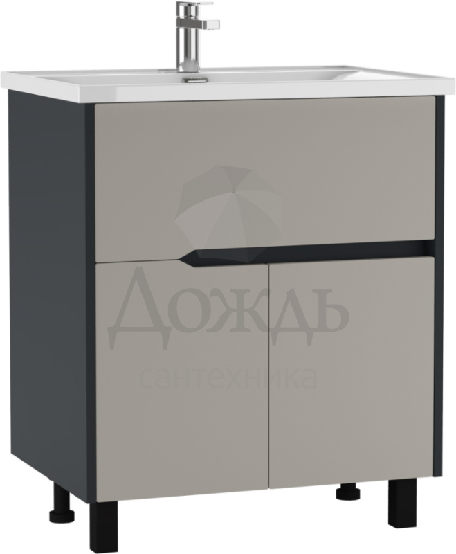 Купить Домино Karat Нова 70 DN2607T, 67 см, серый тауп в интернет-магазине Дождь