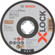 Bosch круг X-LOCK Standart, 2608619262, 125х1х22 мм
