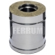 Ferrum 250 мм D115x200 мм (430/0,8мм), нерж.