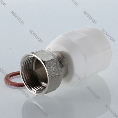 Valtec 708 PPR 20х3/4" с накидной гайкой