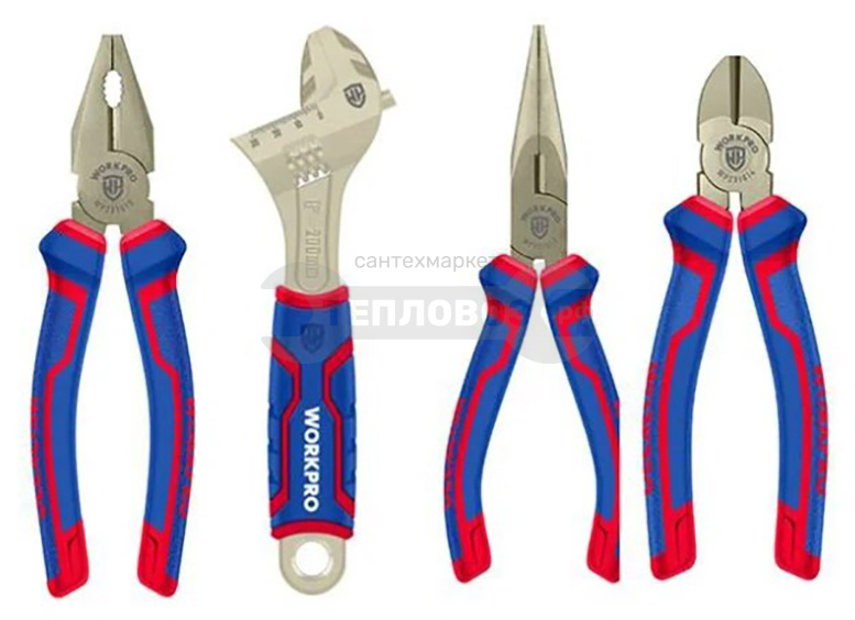Купить Workpro WP201009, 4 шт в интернет-магазине Тепловоз