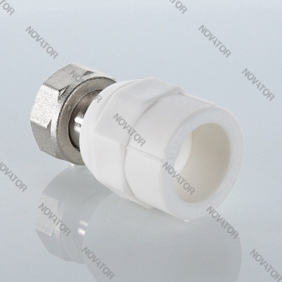 Valtec 708 PPR 20х3/4" с накидной гайкой