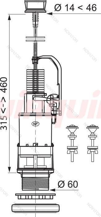 Wirquin MP 10717557, 1 режим