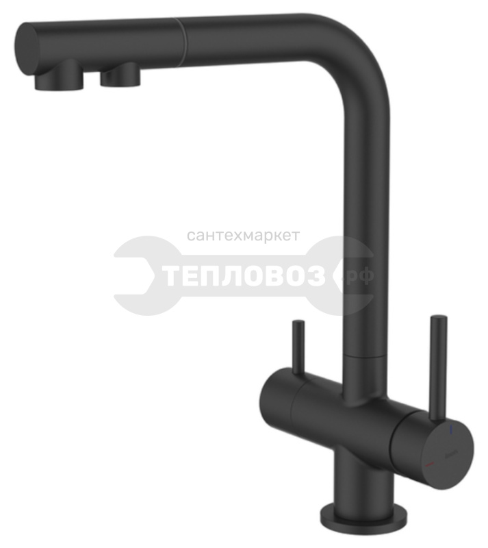 Купить Iddis Umbra UMBBLPFi05, черный матовый в интернет-магазине Тепловоз