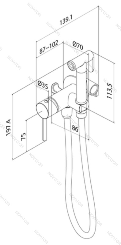 Iddis 005MGR0i08, золото матовое