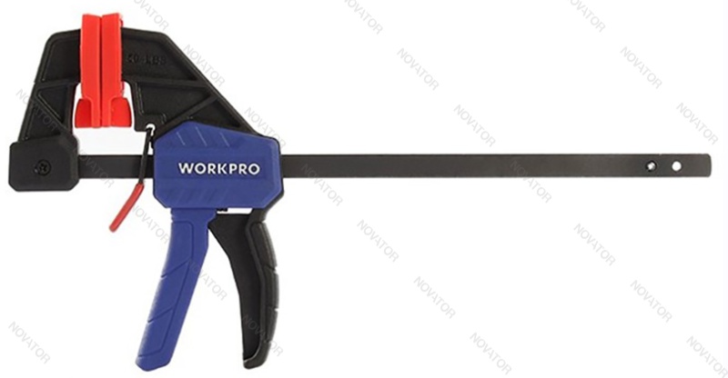 Workpro WP201016, 100 мм, зажим до 40 мм, 2шт