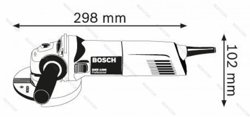 Bosch +GWS, 1400