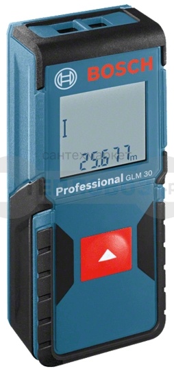 Купить Bosch GLM 30 арт. 0 601 072 500, 0,15 – 30,00 м в интернет-магазине Тепловоз
