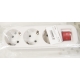 IEK К03B 3 места 2Р+РЕ 16А/250В CLASSIC