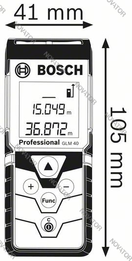 Bosch GLM 40 арт.0 601 072 900, 0,15 – 40,00 м