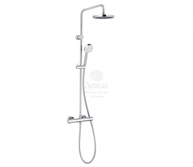 Купить Kludi Logo Basic Dual Shower System 6809405-00 в интернет-магазине Дождь