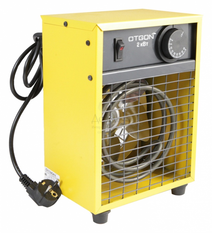 Купить Otgon КЭВ-2, 2 кВт, желтый в интернет-магазине Дождь