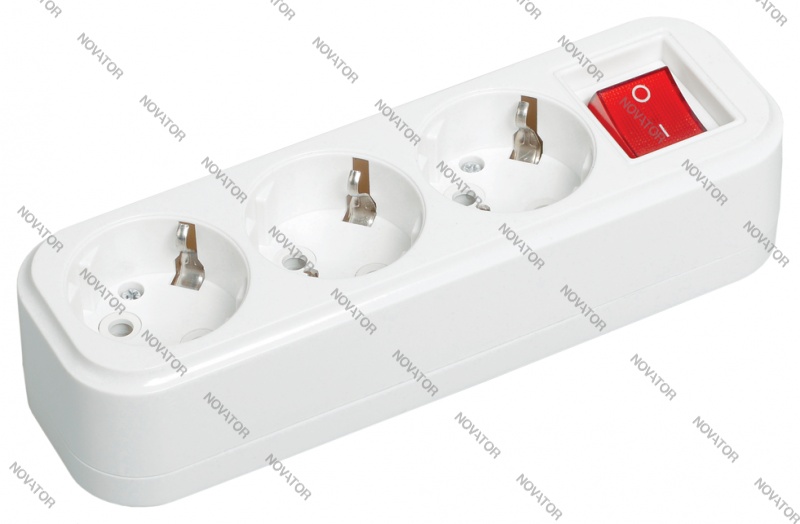 IEK К03B 3 места 2Р+РЕ 16А/250В CLASSIC