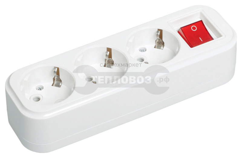 Купить IEK К03B 3 места 2Р+РЕ 16А/250В CLASSIC в интернет-магазине Тепловоз