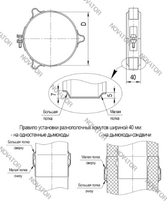 Ferrum D197-200 мм (430/0,5 мм)