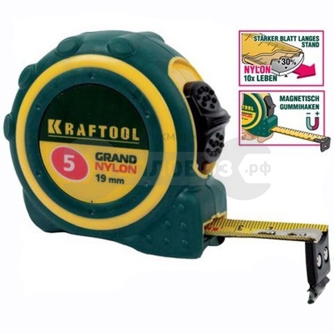 Купить Kraftool AutoStop 3412-8-25 ,8 м х 25 мм в интернет-магазине Тепловоз