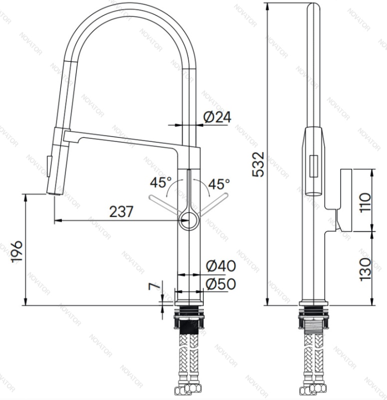 Paulmark Barrel Ba214029-AN, черный