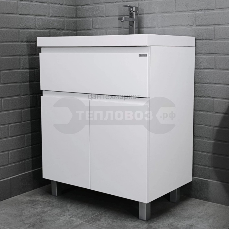 Купить Домино Graffo 70, 70 см, белый в интернет-магазине Тепловоз