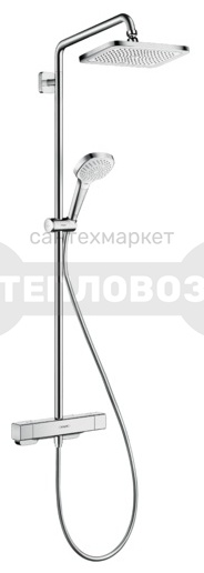 Купить Hansgrohe Croma E 1jet Showerpipe 27630000 в интернет-магазине Тепловоз