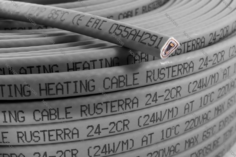 Rusterra 24-2CR, 24Вт/м, отрезок 1м