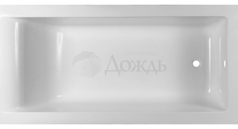Купить 170х80 см Эстет Дельта, без панели, пьедестал ФР-00004714 в интернет-магазине Дождь